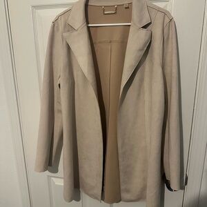 Tahari Light Tan Trench Coat
